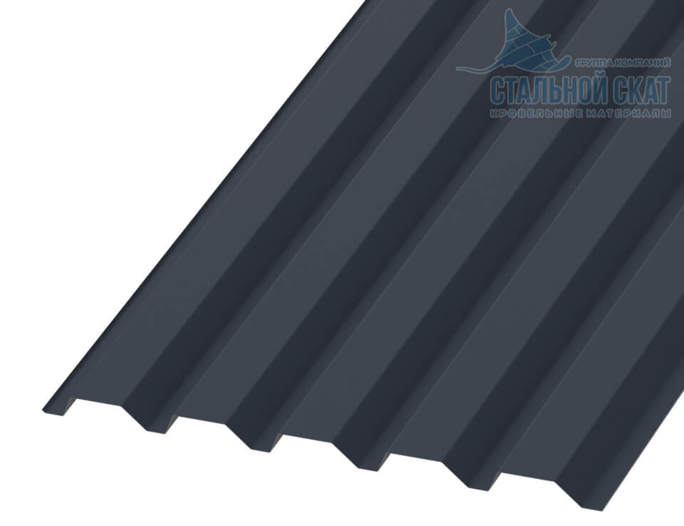 Профнастил С44 х 1000 - B (VikingMP E-20-7016-0.5)