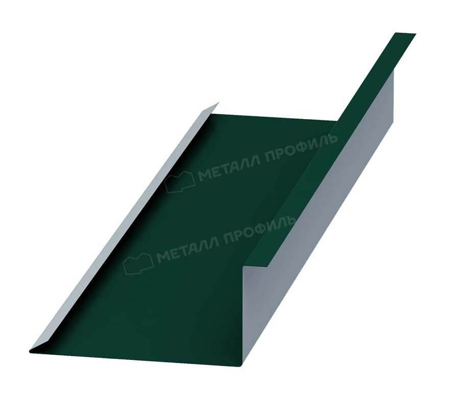 Планка примыкания нижняя 250х122х2000 (ПЭ-01-6005-0.4)