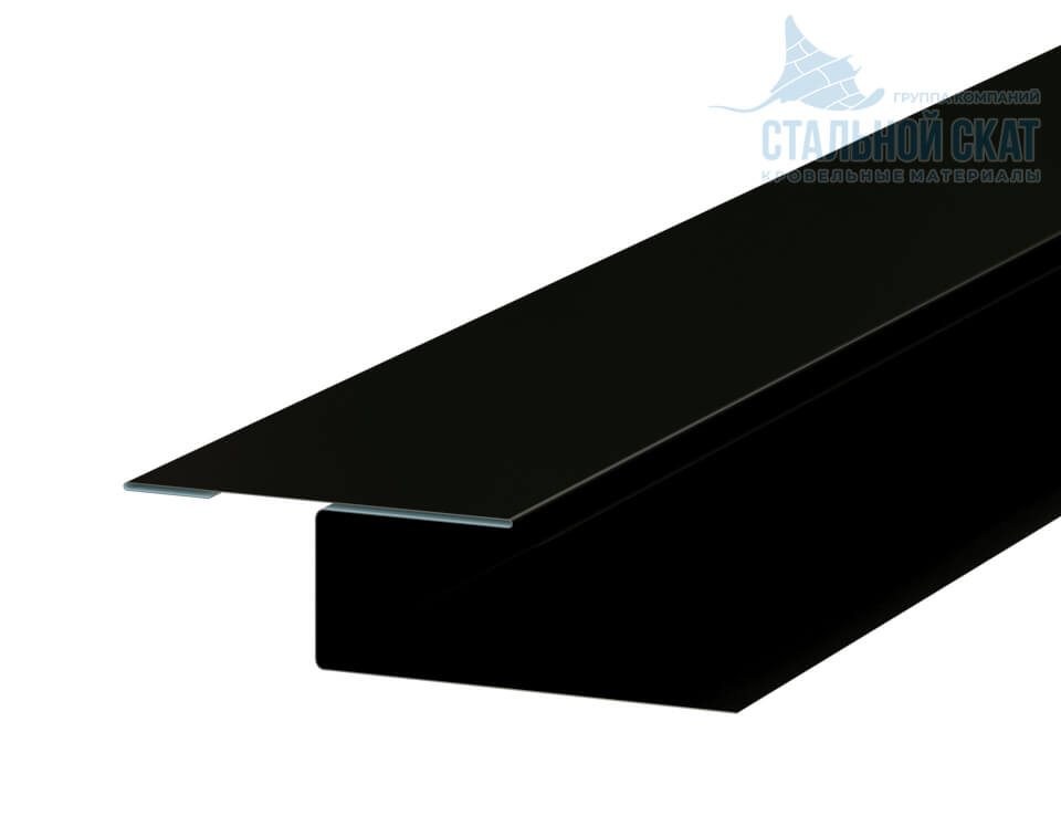 Планка стыковочная универсальная 50х18х3000 (VikingMP-01-9005-0.45)
