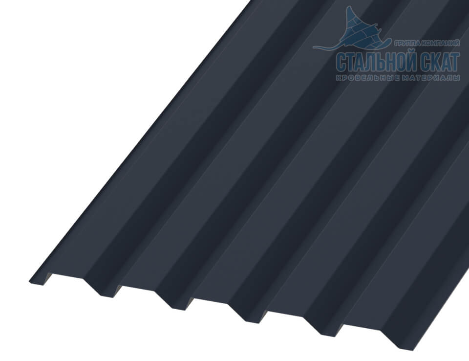Профнастил С44 х 1000 - B (ПЭ-01-7024-0.45)