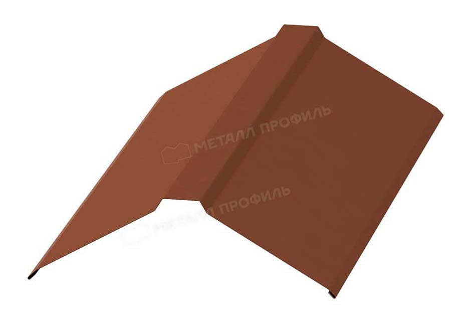Планка конька плоского 120х120х2000 (ПЭ-01-8004-0.45)