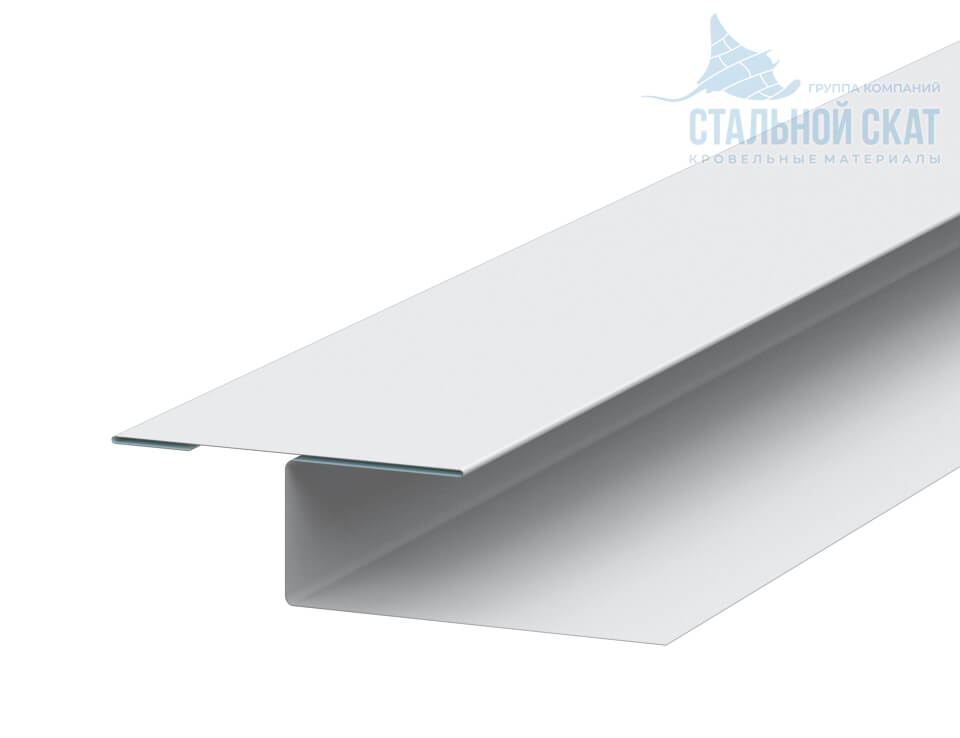 Планка стыковочная универсальная 50х18х3000 (ПЭ-01-9003-0.45)