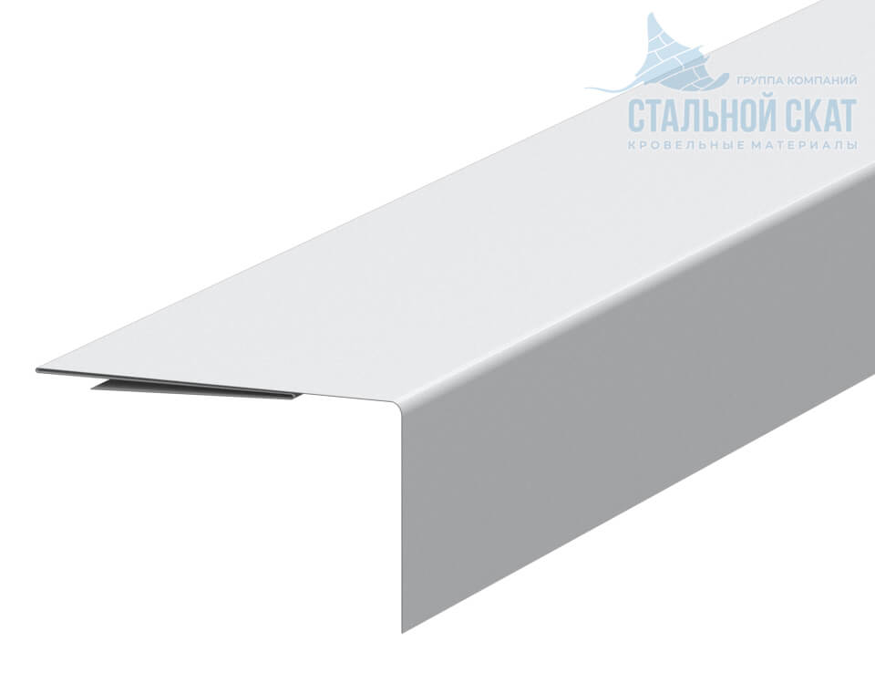 Планка аквилона малая 35х20х2000 (ПЭ-01-9003-0.45)
