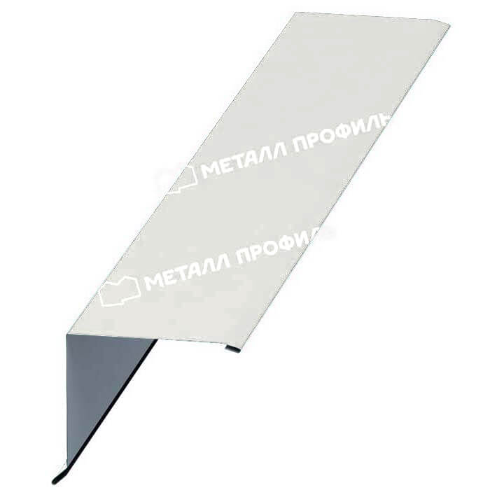 Планка торцевая 135х145х2000 (ПЭ-01-9010-0.45)