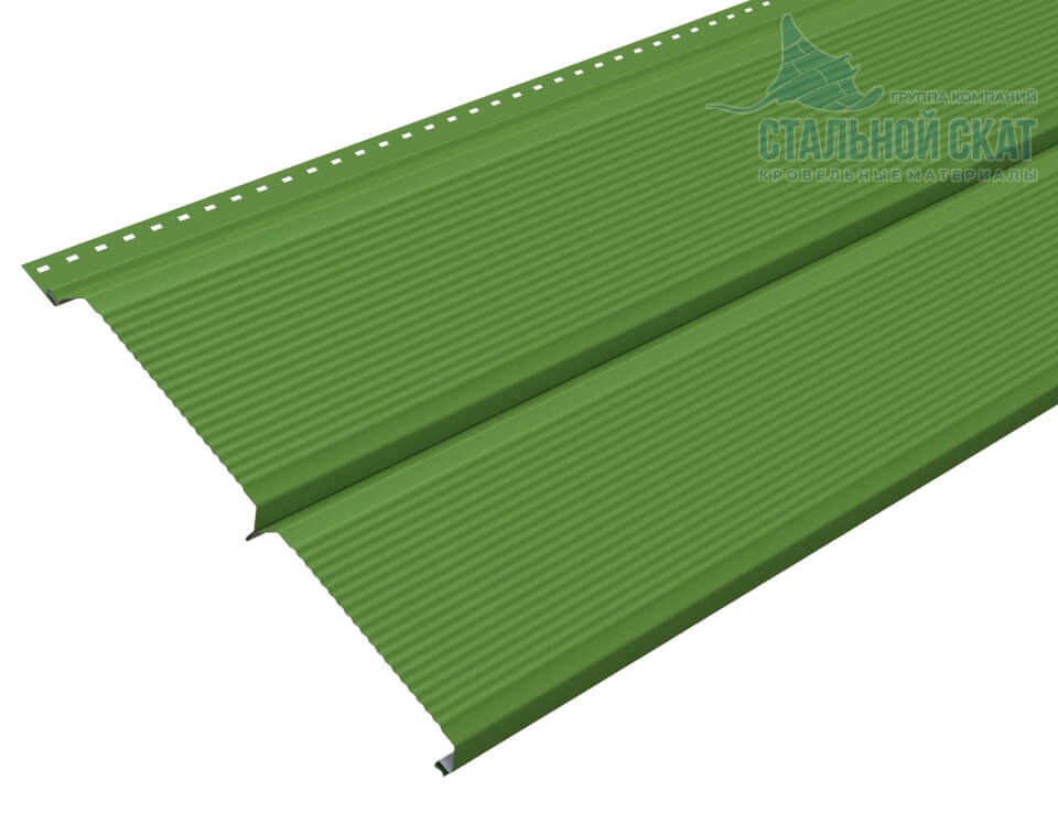 Сайдинг Lбрус-XL-В-14х335 NormanMP (ПЭ-01-6018-0.5)