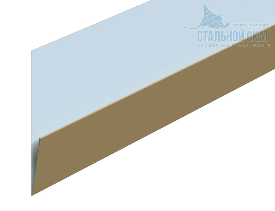 Планка начальная Lбрус-XL 20х50х3000 (ПЭ-01-1014-0.45)