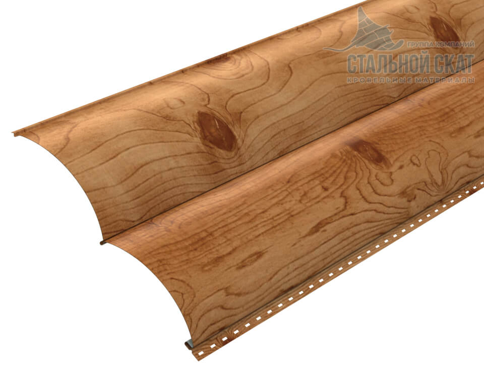 Сайдинг Woodstock-28х330 (ECOSTEEL_T-01-Кедр-0.5)