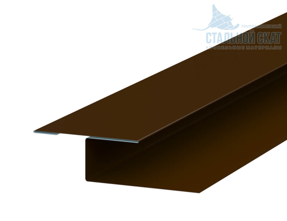 Планка стыковочная универсальная 50х18х3000 (VikingMP-01-8017-0.45)