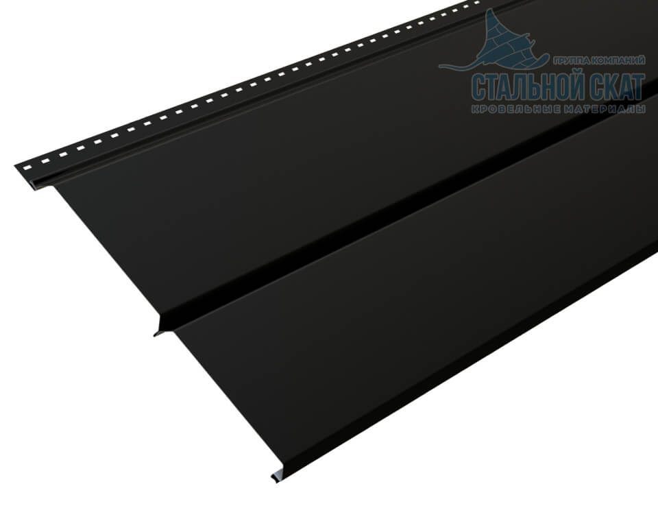 Сайдинг Lбрус-XL-14х335 (ПЭ-01-9005-0.45)
