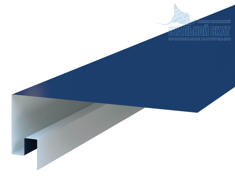 Планка откоса сложная 3D 245х75х2000 NormanMP (ПЭ-01-5005-0.5)