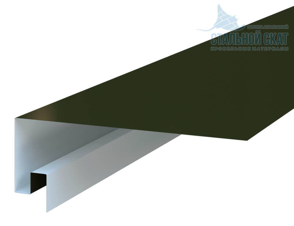 Планка откоса сложная 3D 245х75х2000 (VikingMP-01-6007-0.45)